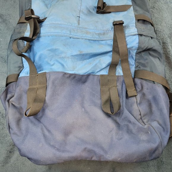 Lowe Alpine Systems Trek Small Mountaineering Backpack Blue Hiking Camp - Picture 12 of 14